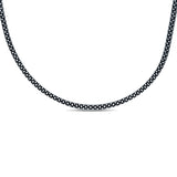 Popcorn Chic Sterling Silver Chain for Women