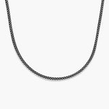 Popcorn Chic Sterling Silver Chain for Women