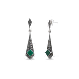 Harita Jyoti Sterling Silver Danglers for women