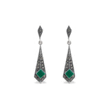 Harita Jyoti Sterling Silver Danglers for women