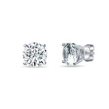 Glittering Round Zirconia Studs for Girl - Big