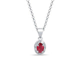 Scarlet moon 925 sterling silver 3-piece set