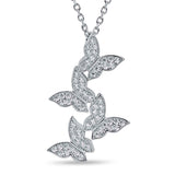 Titliaan 925 Sterling Silver Pendant and Chain Set for women