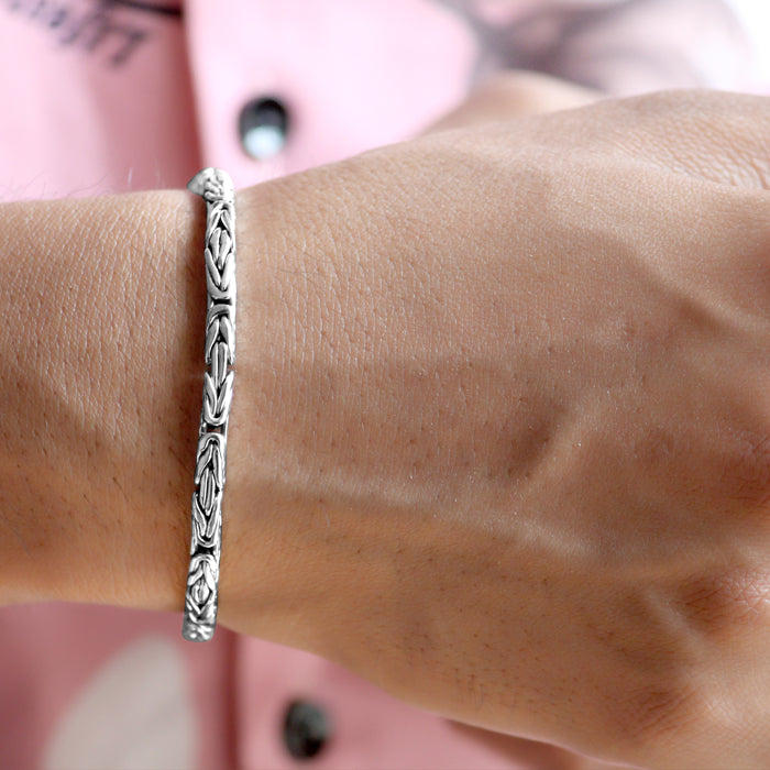 Heavenly Men Silver Bracelet for Men - Main Image