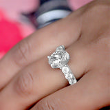 IsaBella Silver Cocktail Ring for Women