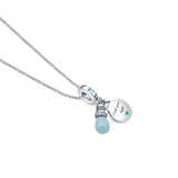 Find your Light Silver Charm pendant and chain set for women