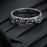 Regal Sterling Silver Thumb Band for Men