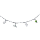 Turtle Gang Silver Baby Anklets