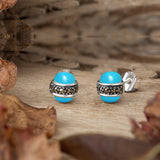 Glorifying Turquoise Studs