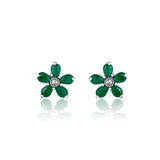 Rang Sugandha Studs in Green