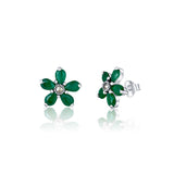 Rang Sugandha Studs in Green
