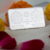 999 Silver Lakshmi Ganesha 50 Gram Bar Coin