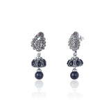 Nrityepriya Jhumka with Black Onyx
