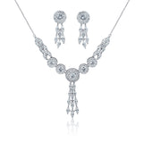 Manasi Silver 3-piece for Women with Zirconia