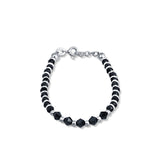 Black Nazariya Baby Bracelet cum Anklet