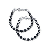 Black Nazariya Baby Bracelet cum Anklet