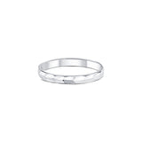 Right Direction Silver Thumb Band for Men