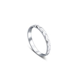 Right Direction Silver Thumb Band for Men