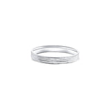 Passionate Star Silver Thumb Band for Men