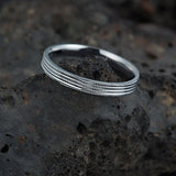 Passionate Star Silver Thumb Band for Men