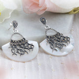 Moksha Marcasite Dangler for Women