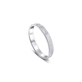 Passionate Star Silver Thumb Band for Men