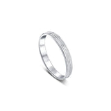 Passionate Star Silver Band for Men