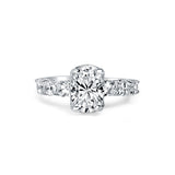IsaBella Silver Cocktail Ring for Women