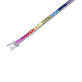 Rainbow Moment Silver Bracelet for Women