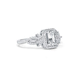 Jazzy Diva Silver Cocktail Ring for Women