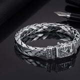 92.5 sterling silver chain bracelet for men 