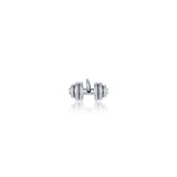 92.5 sterling silver dumbbell shape pendant accessories for fitness lovers