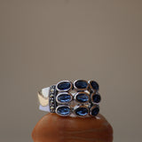 Hoor Ring for Women - Blue Sapphire