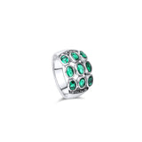 Hoor Ring for Women - Emerald