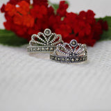 Malika Sterling Silver Toe Rings for Women with Marcasite