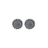 Silver Daisy Studs
