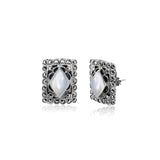 Gorgeous You Silver Stud earrings