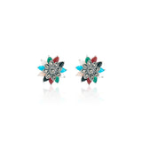 Rang Mugdha Studs- multi stones
