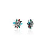 Rang Mugdha Studs- multi stones