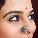 Vakrtundaya Clip On Nose Pin