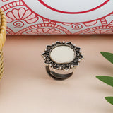 Flora Mirror Ring