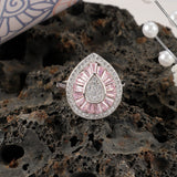 Teardrop Pink Ring