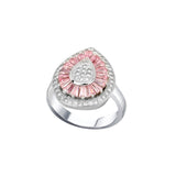 Teardrop Pink Ring
