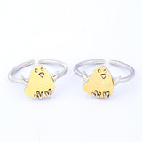 Chirpy Bird Toe Ring