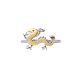 Swirly Dragon Toe Ring