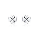 Silver Clover Cufflink