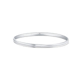 This White Grace Silver Kada for Men is expertly crafted with pure silver and finished with rhodium for a sleek and polished look. The enamel detail adds a touch of sophistication. Elevate your style with this high-quality, statement accessory that exudes confidence and refinement.