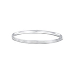 This White Grace silver kada is expertly crafted for men, featuring a sleek sterling silver finish and 2 elegant white enamel lines. The perfect accessory for any occasion, adding a touch of sophistication to any outfit.