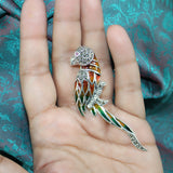Miththu Miya Silver Brooch for Women