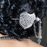 Ramya Silver Juda Pin for Women